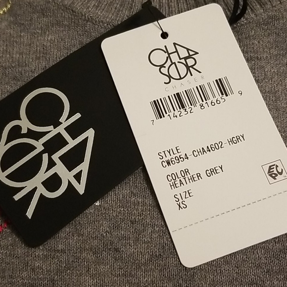 CHASER "Peace, Love, Joy, Happiness Sweater - Picture 2 of 5